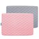 2 Pack Pack and Play Mattress Protector Sheets Fitted Waterproof Playard Mattress Pad Cover, Compatible with Graco Pack n Play &amp; Dream On Me &amp; Pamo Babe, Playpen/Playard Sheet, Gray&amp;Pink, 39" x 27