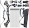 Takedown Recurve Bow and Arrow Package R3 Archery Set for Adults Metal Aluminum Alloy Riser Hunting Shooting Practice 30lb 35lb 40lb 45lb 50lb