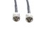 MPD Digital I RG8X Coax Cable I UHF PL259 Male to UHF PL259 Male Connector I 50 Omh I RF, CB &amp; AIS Mini-8, Jumper I Made in the USA I Black, 10 FT