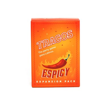 Tragos Espicy Game for Latinos - Spicy Relatable Hilarious Spanglish Card Game - Gift for Adults- Juegos De Mesa para Adultos