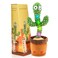 LUKETURE Dancing Cactus Talking Cactus Toy Repeats What You Say Cactus Toys Baby Toys Singing 120 Songs Toddler Toys for Christmas Pranks for Kids Toys for 6+ Year Olds
