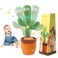 LUKETURE Dancing Talking Cactus Toy for Baby w/ 120 Songs &amp; Flashing Lights, Easter Gifts Mimicking Educational Toy for Toddlers, Tummy Time Play, Birthday, Christmas, Babies Sensory Music Toy