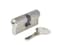 Yale 30X30 DB NI Removable Lock Cylinder 30 x 30 mm, 6 Pins &ndash; External, Interior, Entrance Door &ndash; YC1000+ &ndash; 4 Reversible Keys, Nickel-Plated