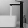 KES Bathroom Faucet Black Vessel Sink Faucet cUPC Certified, Single Hole Tall Bathroom Faucet Stainless Steel, L3156BLFF12-BK-UPC