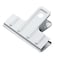 Coideal White Bull Clips Thickened - 10 Pack 3 Inch Long Large Metal Binder Paper Clips Clamps for Food Bags, Office &amp; Home Kitchen (77 mm)