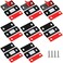 Cabinet Magnetic Catch Jiayi 8 Pack Ultra Thin Cabinet Door Magnets Stick on Drawer Magnets Cabinet Latch Magnetic Closures for Cabinets Kitchen Closet Door Closing Magnetic Door Catch Closer