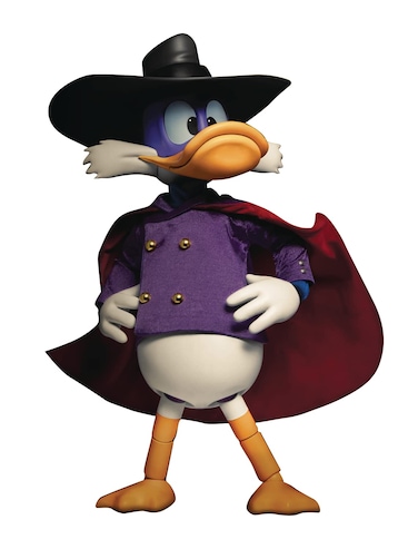 Beast Kingdom DuckTales: Darkwing Duck DAH-040 Dynamic 8ction Heros Action Figure, Multicolor
