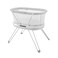 Fisher-Price Baby Bedside Sleeper Luminate Bassinet with Sound Detection plus Customizable Lights Music and Sounds for Newborns 0+ Months