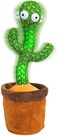 2023 Dancing Cactus Toy Bluetooth [Play Your Songs] Record Repeating What You Say, Rechargeable Singing Talking Cactus Toy Gifts for Baby Boys and Girls