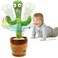 Dancing Cactus, Dancing Cactus Toys, Electronic Plush Toys With Lights, Plush Toys That Repeat Your Words, Educational Toys Suitable for Early Education, And Cactus Plush Toys for Decoration