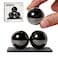 Speks Supers Magnetic Balls - Fidget Toy for Adults   Desk Toy for Office Decoration, Christmas Gift, Holiday Stocking Stuffer Present, Sensory Gadget for Stress Relief   Set of 3, Gunmetal
