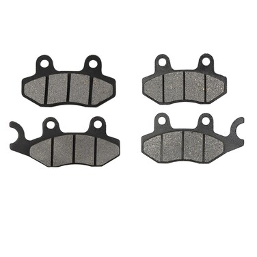 OuYi Front and Rear Brake Pads Compatible with KAWASAKI ATV KRF 750 Teryx (4x4) (All Models) 2008-2013 / KRT 750 Tyrex 4 (4x4) (All Models) 2012-2013 / Kawasaki Bayou 300 400, Brute Force 650 750