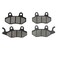 OuYi Front and Rear Brake Pads Compatible with KAWASAKI ATV KRF 750 Teryx (4x4) (All Models) 2008-2013 / KRT 750 Tyrex 4 (4x4) (All Models) 2012-2013 / Kawasaki Bayou 300 400, Brute Force 650 750
