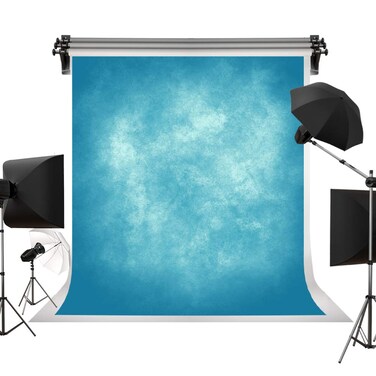 Kate 1.5x2.2m Blue Portrait Backdrops Abstract Blue Photography Backgrounds Vintage Backdrops