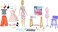 Barbie Fashion Designer Doll &amp; 25+ Accessories, Studio Playset Includes Toy Furniture, Sewing Machine &amp; Mannequin, Blonde Doll