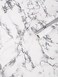 Art3d 15.8" x 120" (Pack Of 1) Wall Panel Marble, Black/White