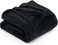 Utopia Bedding Fleece Blanket King Size Black 300GSM Luxury Anti-Static Fuzzy Soft Microfiber Bed Blanket (90x102 Inch)