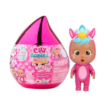 Cry Babies Magic Tears Pink Edition - Special Edition Series   8 Surprises, 8+ to Collect