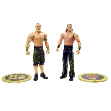 WWE Mattel ​MATTEL John Cena and Shawn Michaels Championship Showdown 2 Pack 6 in Action Figures High Flyers Battle Pack for Ages 6 Years Old and Up​