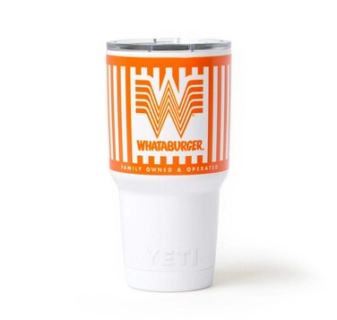 Custom Whataburger YETI Rambler&reg; Tumbler *SHIPPED DIRECT FROM WHATABURGER*