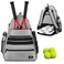 MATEIN Tennis Bag Tennis Racket Bags, Large Tennis Backpack for Men &amp; Women with Shoe Compartment Hold 2 Rackets, Waterproof Tennis Gifts Bag
