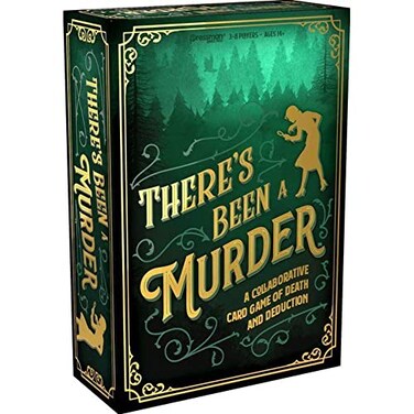 There's Been A Murder - A Collaborative Card Game of Death and Deduction (Packaging May Vary) by Pressman, for Ages 14 and up