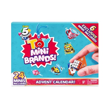 United Pacific Designs 7792: Zuru 5 Surprise Toy Mini Brands 24 Surprise Pack In Color Box