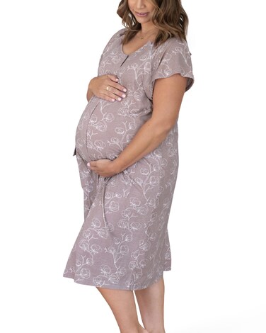 Kindred Bravely Universal Labor and Delivery Gown for Hospital   3 in 1 Hospital Gowns for Women