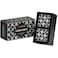 SHASHIBO Shape Shifting Box - Award-Winning, Patented Fidget Cube w/ 36 Rare Earth Magnets - Transforms Into Over 70 Shapes, Gift Box, Download Fun in Motion Toys Mobile App (Black &amp; White, 2 Pack)