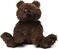 Cute Stuffed Animal Pillow Chocolate Brown Teddy Bear Plush Toy Pillow Kawaii Plushies Squishy Plush Pillow Cute Plushies for Girls and Boys