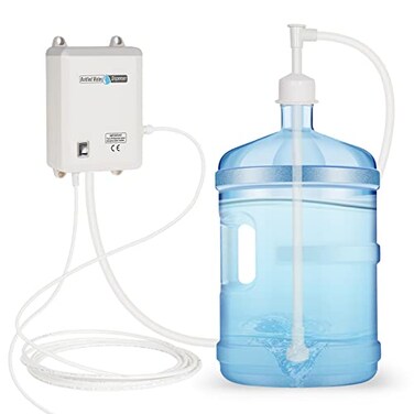 Bottled Water Dispensing Pump System Single-Tube, Drinking Electric Water Pump for 5 Gallon Flow Rate 2L Power 30W Pressure Value 60PSI for Homes Offices Bars Restaurants