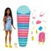 Barbie Doll &amp; Accessories, It Takes Two Camping Playset with Brooklyn, Pet Puppy &amp; 10+ Accessories Including Sleeping Bag