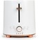 Caf&eacute; Express Finish 2-Slice Toaster   Extra-Wide Slots, Extra Lift for Waffles, Pastries, Texas Toast &amp; More   4 Pre-Set Functions, 8 Shade Options   Countertop Kitchen Essentials   Matte White