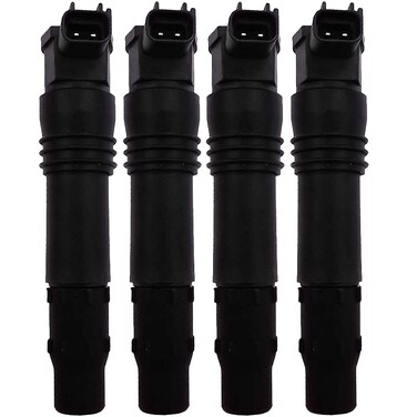 F6T547 129700-4400 4Pcs Ignition Coils Compatible With Suzuki GSX1300R GSXR1000 Hayabusa 1300R 1999-2009 2011 2012 1297004400