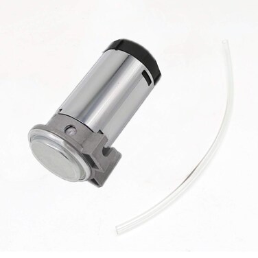 Electric Air Horn Compressor Kit - 12V Silver Universal Replacement for Car, Truck, Boat