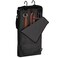 Harrison Howard Bridle/Halter Bag with 3 Prong Tack Rack Sturdy Waterproof Fabric Horse Tack Carry Bag-Piano Black