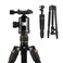 KODAK Photo Gear 63&rdquo; Tripod &amp; Monopod with 360&deg; Ball Head   Premium Professional 2-in-1 Aluminum Camera Stand with Bluetooth Remote Control &amp; Smartphone Adapter   Compact &amp; Portable for Work &amp; Travel