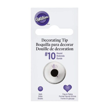 Wilton Decorating Tip - #10 Round (2 Tips)