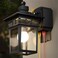 Dusk to Dawn Outdoor Lights with GFCI Outlet Sensor Outside Exterior Porch Wall Light Fixture, Anti-rust Wall Mount Lantern,Waterproof Wall Sconce,Outside Lights for House Front Door,Bulb not Included