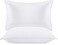 hanwey Premium Bed Pillows (2 Pack) - Cotton Blend Pillows Plush Sleeping Pillows for Back, Stomach and Side Sleepers