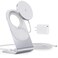 Magnetic Wireless Charger for iPhone 16/15/14/13/12 - Mag Charger+20W USB C Adapter, Fast Wireless Charging Stand/Pad with 5ft USB-C Cable for iPhone 16/15/14/13/12 Pro Max Plus Mini,Mag-Safe Charger