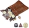 Byhoo 60 PCS DND Coins, Gold, Silver and Copper Coins in Metal Coins, Fantasy Coins for Board Games, Fake Coins for Games Tokens, Role-Playing Coins of Dungeons and Dragons