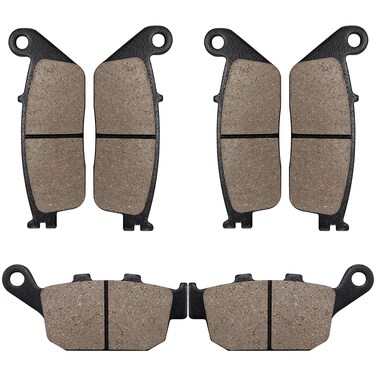 Front and Rear Brake Pads for Kawasaki 800 Z800 CDS/CEF/CFF/CGF 2013-2016/650 KLE650 KLE 650 2015 for Honda CBR250R 1988 1989 CB400SF NTV600 NX650