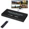HDMI Multi-Viewer Switch 4x1, HDMI Quad Seamless Switcher 4 in 1 Out Support 1080P@60Hz &amp; 5 Display Mode, Split Screen for TV/PC/STB/DVD with IR Remote