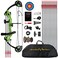Compound Bow Archery for Youth and Beginner, Right Handed,19&rdquo;-28&rdquo; Draw Length,15-29 Lbs Draw Weight, 260 fps