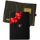 Dingbats* - Pro Lined Large B5 Notebook - Black Textile Cover with Thread Binding - for Work, Travel - Pocket, Elastic Closure, Pen Holder, Bookmark