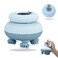 Scalp Massager Electric, Cordless Cat Head Massager with IPX7 Waterproof, Non-Slip Silicone Grip Full Body Massage to Relieve Tense Muscles and Stiffness (Blue)