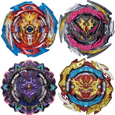 UGY 4 Pieces Burst Gyros Toy Battling Top Battle Burst High Performance Birthday Party Gifts