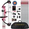 Compound Bow Archery for Youth and Beginner, Right Handed,19&rdquo;-28&rdquo; Draw Length,15-29 Lbs Draw Weight, 260 fps