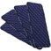 Harrison Howard Medicine-Retaining Shock-Absorbing Pressure Sores Prevention Quilted Leg Wraps for Horse Set of 4-Navy M